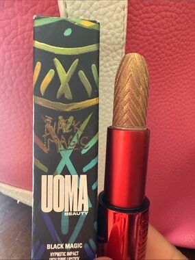 Uoma Beauty Black Magic Hypnotic Impact Lipstick — Shimmery Gold
